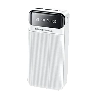 Внешний аккумулятор Remax RPP-103 30000mAh 2.0A 2USB/Type-C белый (1/20)
