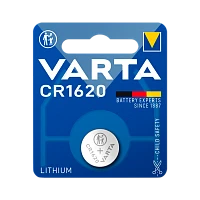 Батарейка Varta ELECTRONICS CR1620 BL1 Lithium 3V (6620) (1/10/100)