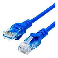 Патч-корд Atcom RJ-45 (m)-RJ-45 (m) 0.5м кат.5е 24AWG синий (1/10/300)