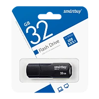 Флеш-накопитель Smartbuy Clue 32GB USB3.1 пластик черный 