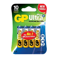 Батарейка GP ULTRA PLUS LR6 AA BL4 Alkaline 1.5V (4/40/320) R