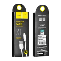 Кабель HOCO X1 USB (m)-Lightning (m) 2м 2.4A ПВХ белый (1/30/300)