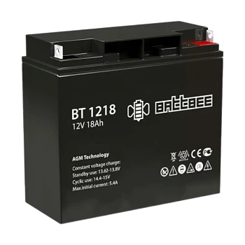 Аккумулятор свинцово-кислотный Battbee BT 1218 12V 18Ah (1/2)