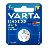Батарейка Varta ELECTRONICS CR2032 BL1 Lithium 3V (6032) (1/10/100)