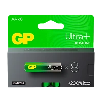 Батарейка GP ULTRA PLUS G-tech LR6 AA BL8 Alkaline 1.5V (8/96/768) R