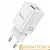 Сетевое З/У HOCO N13 1USB/Type-C 30W QC3.0 белый (1/12/120)