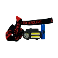 Фонарь налобный Без бренда YYC-611 от аккумулятора белый свет