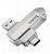 Флеш-накопитель HOCO Wise UD10 128GB USB3.0 Type-C (m) металл серебряный (1/25)