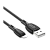 Кабель Borofone BX86 USB (m)-Lightning (m) 1.0м 2.4A силикон черный (1/360)