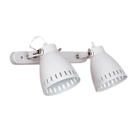 Светильник настенный Camelion WML-428-2 New York 40W 230V E27 белый (1/6)