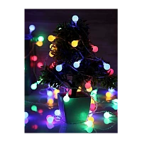 Гирлянда Космос 30LED 4.4м шарики нить 8 режимов ассорти (1/50)