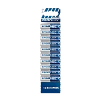 Батарейка Ergolux LR6 AA bl12 ПРОМО Alkaline 1.5V (12/240/480)