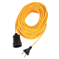 Удлинитель шнур КОСМОС 30м 1 гнездо ПВС 2*0.75 мм 10A 220В 2200Вт Россия УХ10