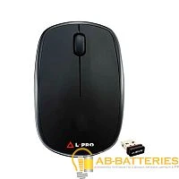 Мышь беспроводная L-PRO 313 классическая USB черный (1/40)