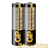 Батарейка GP Supercell R6 AA Shrink 2 Heavy Duty 1.5V (2/40/200/1000)