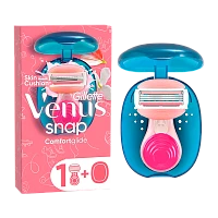 Бритва Gillette "VENUS Comfortglide SNAP" 3 лезвия 1 кассета (1/4)