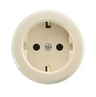 Розетка накладная Makel 1гн. С/З 16011 (1/30)