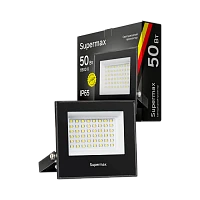 Прожектор светодиодный Supermax 50W IP65 6500К дневной (1/40)