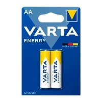 Батарейка Varta ENERGY LR6 AA BL2 Alkaline 1.5V (4106) (2/40/200)