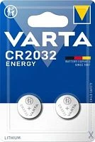 Батарейка Varta ENERGY CR2032 BL2 Lithium 3V (6032)
