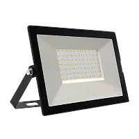 Прожектор светодиодный Ultraflash LFL-10001 100W 230V IP65 6500К черный (1/10)