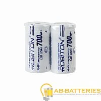 Аккумулятор ROBITON 700MH2/3AA-2 SR2, в упак 50 шт (2/50/600)