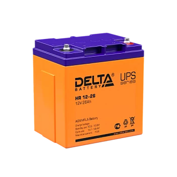 Аккумулятор свинцово-кислотный Delta HR 12-26 12V 26Ah