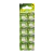 Батарейка GP G8/LR1120/LR55/391A/191 BL10 Alkaline 1.5V отрывные (10/250/5000) R