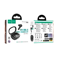 Наушники внутриканальные HOCO EQ6 bluetooth 5.3 с микр. черный (1/14/140)