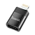 Адаптер HOCO UA17 Lightning (m)-USB3.0 (f) черный (1/37/370)