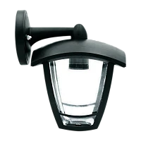 Светильник садово-парковый Camelion PP5202 «Дели 2» 60W 230V E27 IP44 настенный черный (1/8)