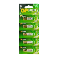 Батарейка GP Super LR03 AAA BL5 Alkaline 1.5V отрывные (5/60/600)