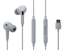 Наушники внутриканальные MORE CHOICE G29a с микр. регулировка громкости Type-C белый (1/31/310) 