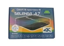 СМАРТ ТВ-приставка Selenga A7 Android 12 4К черный (1/20)
