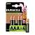Аккумулятор предзаряженный RTU Duracell HR03 AAA BL4 NI-MH 850/900mAh (4/40/15000)