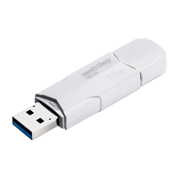 Флеш-накопитель Smartbuy Clue 32GB USB3.1 пластик белый