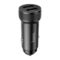 Автомобильное З/У HOCO Z49 2USB 2.4A черный (1/13/130)