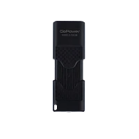 Флеш-накопитель GoPower SLIDER 32GB USB2.0 пластик черный матовый (1/50/1000) 