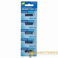 Батарейка Robiton STANDARD LR27/A27/MN27 BL5 Alkaline 12V (5/120/1140)
