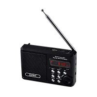 Радиоприемник Perfeo SV922 SOUND RANGER 3W пластик microSD USB/Jack3.5 черный