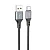 Кабель HOCO X86 USB (m)-microUSB (m) 1.0м 3.0A силикон белый (1/360)