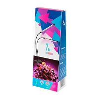 Светильник настольный Космос DESKGX2105 ФИТО 7W прищепка 3 спектра черный (1/40)