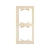 Рамка Makel Defne 2пост. вертикальная кремовый 42010707 (1/25)