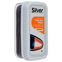 Губка для обуви Silver Стандарт с силиконовым маслом бесцветный (1/6/12)