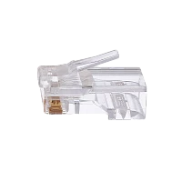 Коннектор GoPower RJ-45 (m) кат.5е (цена за упаковку) 10шт. Premium Zip-Lock c подвесом (1/100)