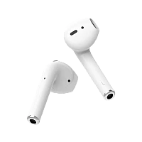 Наушники вставные HOCO EW02 Plus bluetooth 5.1 с микр. белый (1/21/126)