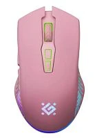 Мышь беспроводная Defender GM-502 Pandora игровая USB розовый (1/60)