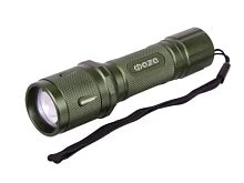 Фонарь универсальный Фаzа A3-L3WZ 3W 1LED от батареек IP44 3 режима+ZOOM зеленый (1/12/48)