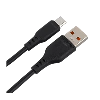 Кабель GoPower GP01M USB (m)-microUSB (m) 1м 2.4A ПВХ черный (1/200/800)