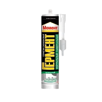 Герметик Момент ГЕРМЕНТ 280мл силиконовый универсальный прозрачный (1/12)